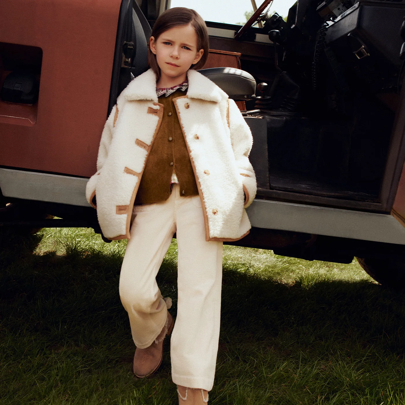 Child styled in Bonpoint